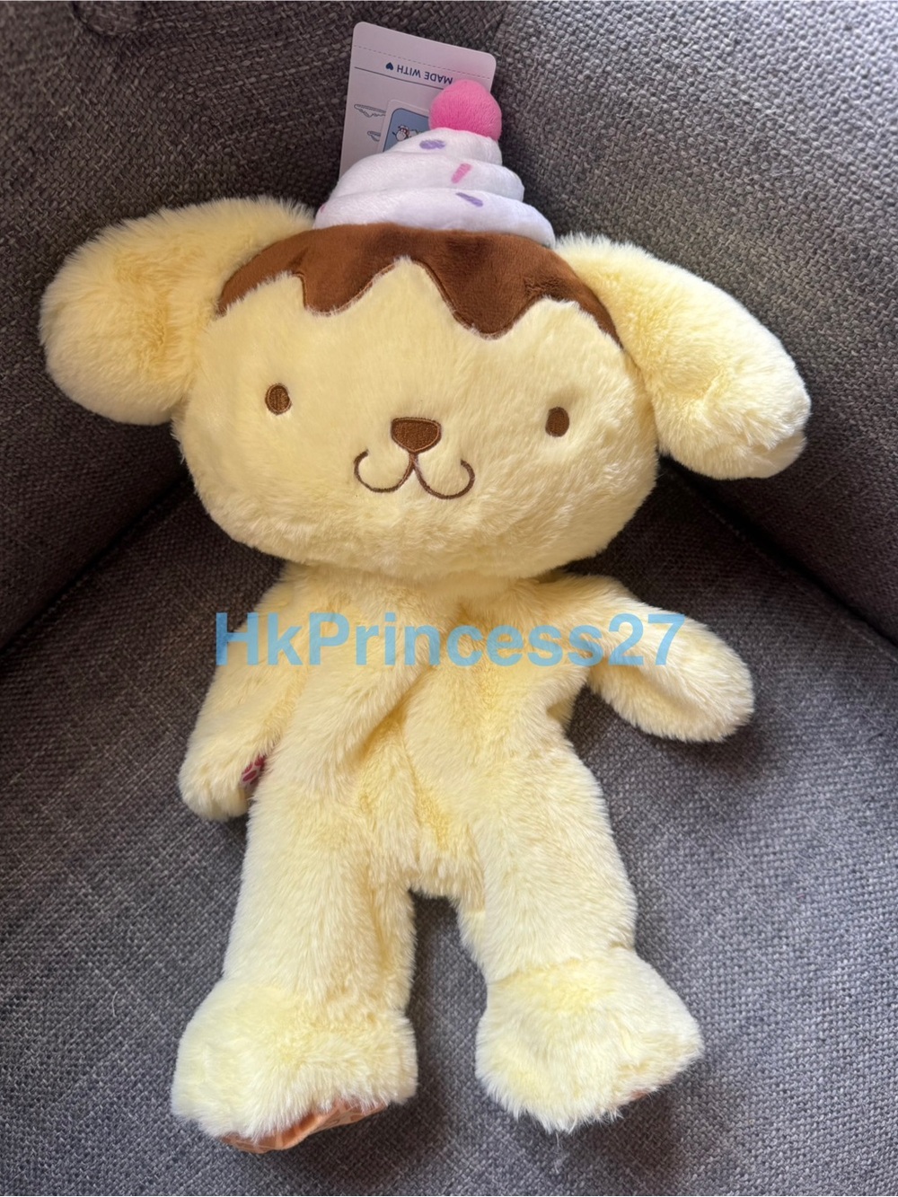 Hello Kitty Build A Bear Banana split Pompompurin LA Exclusive Bab Sanrio New